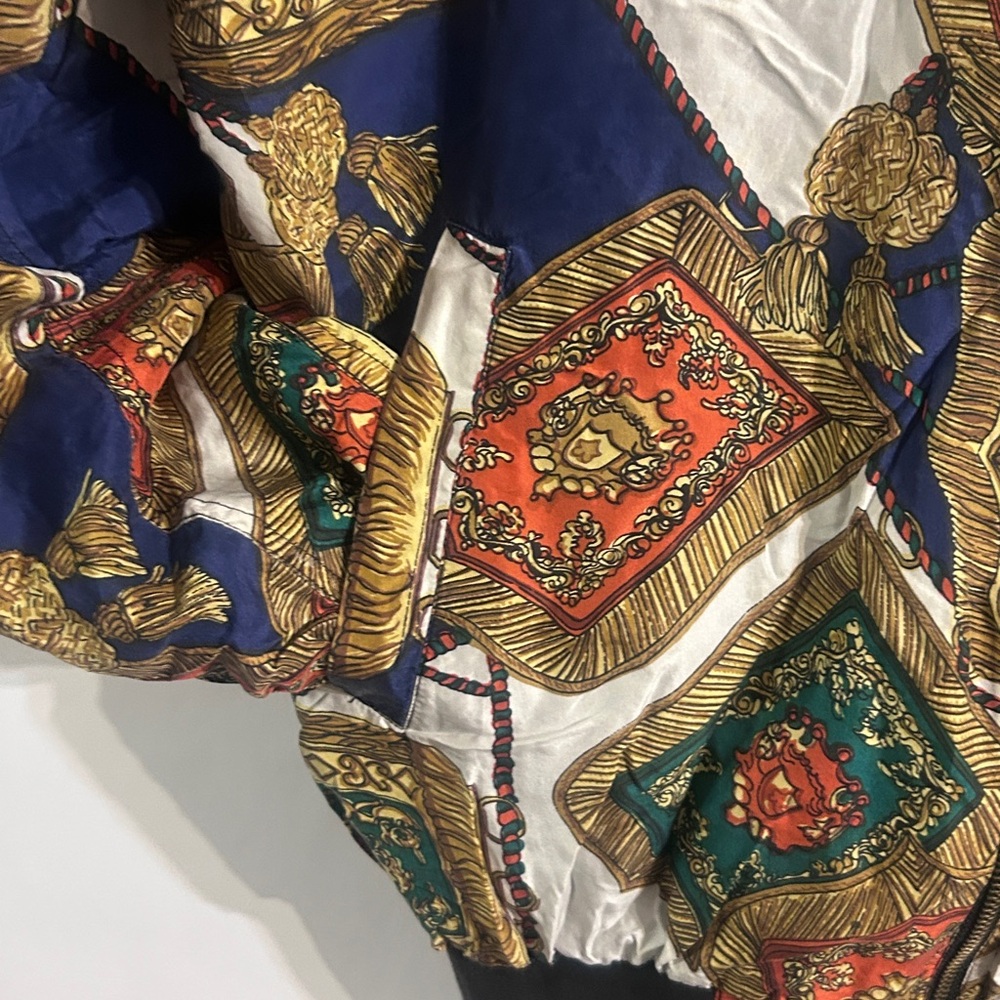 Multicolor Bomber Jacket - Picture 7 of 9
